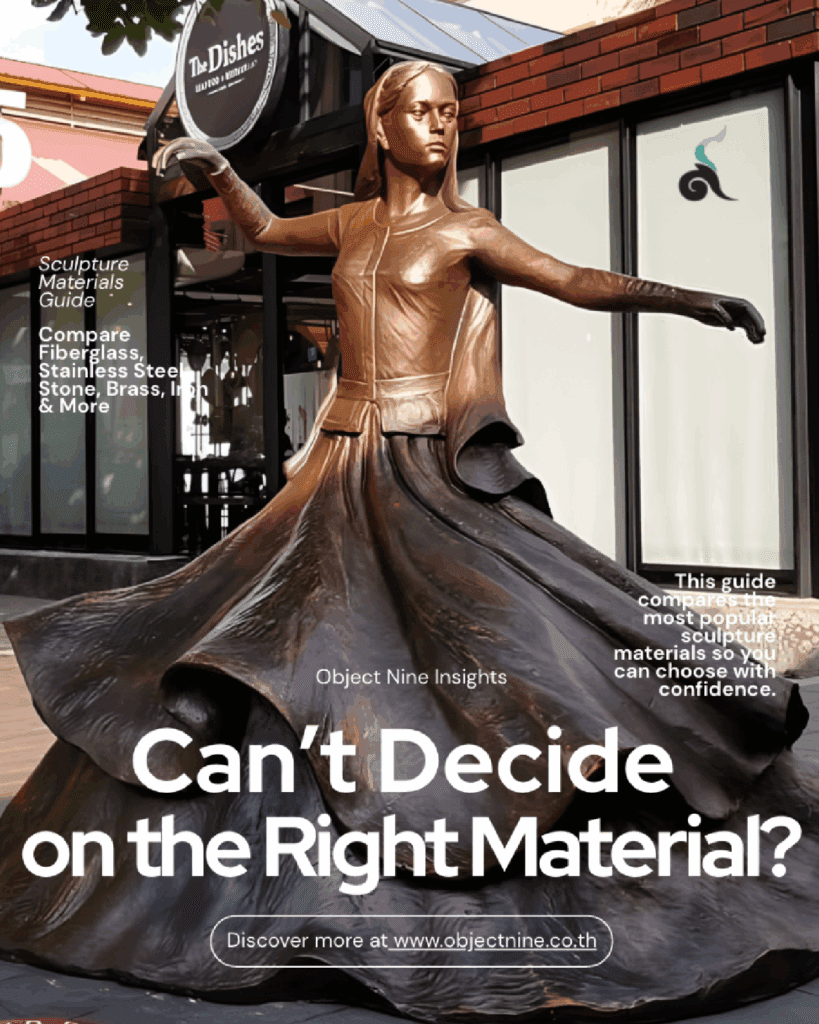 Sculpture Fabrication Thailand Sculpture Object Nine รับทำงานประติมากรรม รับผลิตงานประติมากรรม รับออกแบบงานประติมากรรม