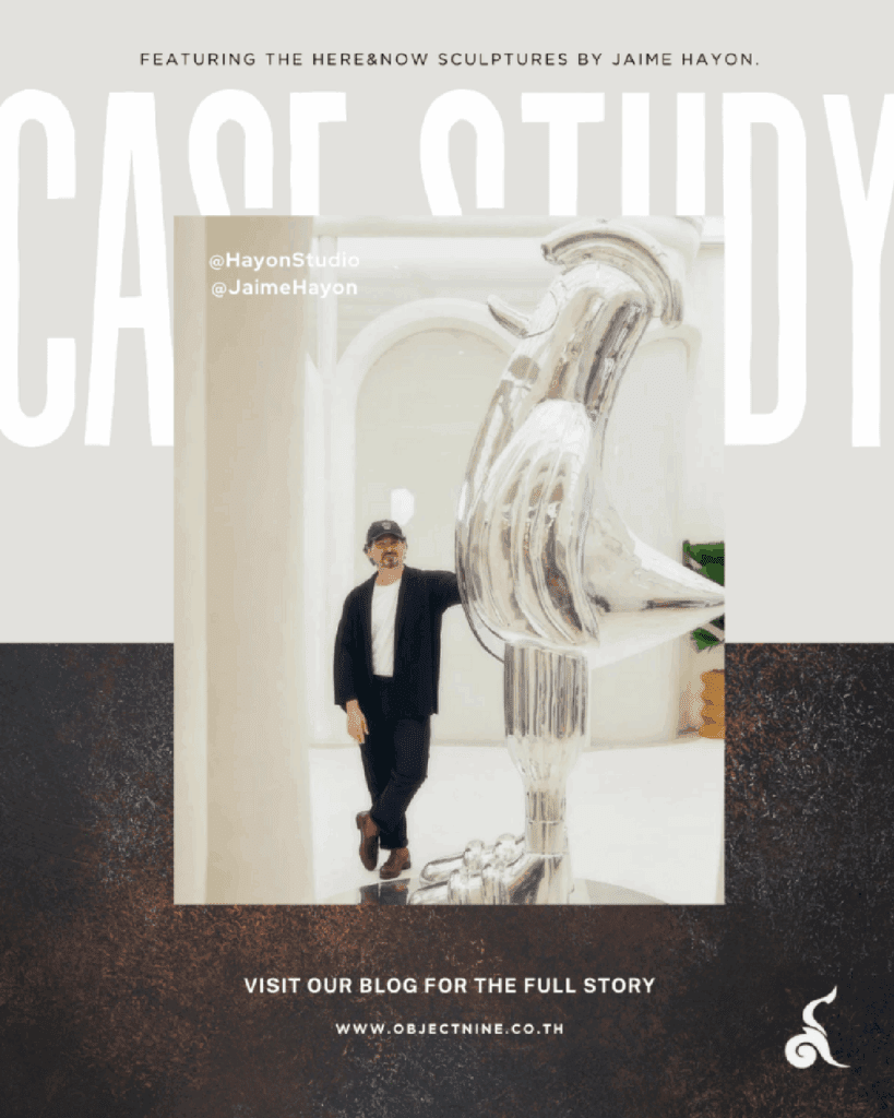 Sculpture Fabrication Thailand Sculpture Object Nine รับทำงานประติมากรรม รับผลิตงานประติมากรรม รับออกแบบงานประติมากรรม