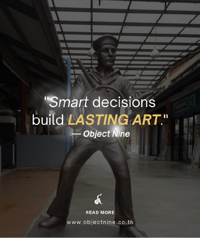 Sculpture Fabrication Thailand Sculpture Object Nine รับทำงานประติมากรรม รับผลิตงานประติมากรรม รับออกแบบงานประติมากรรม