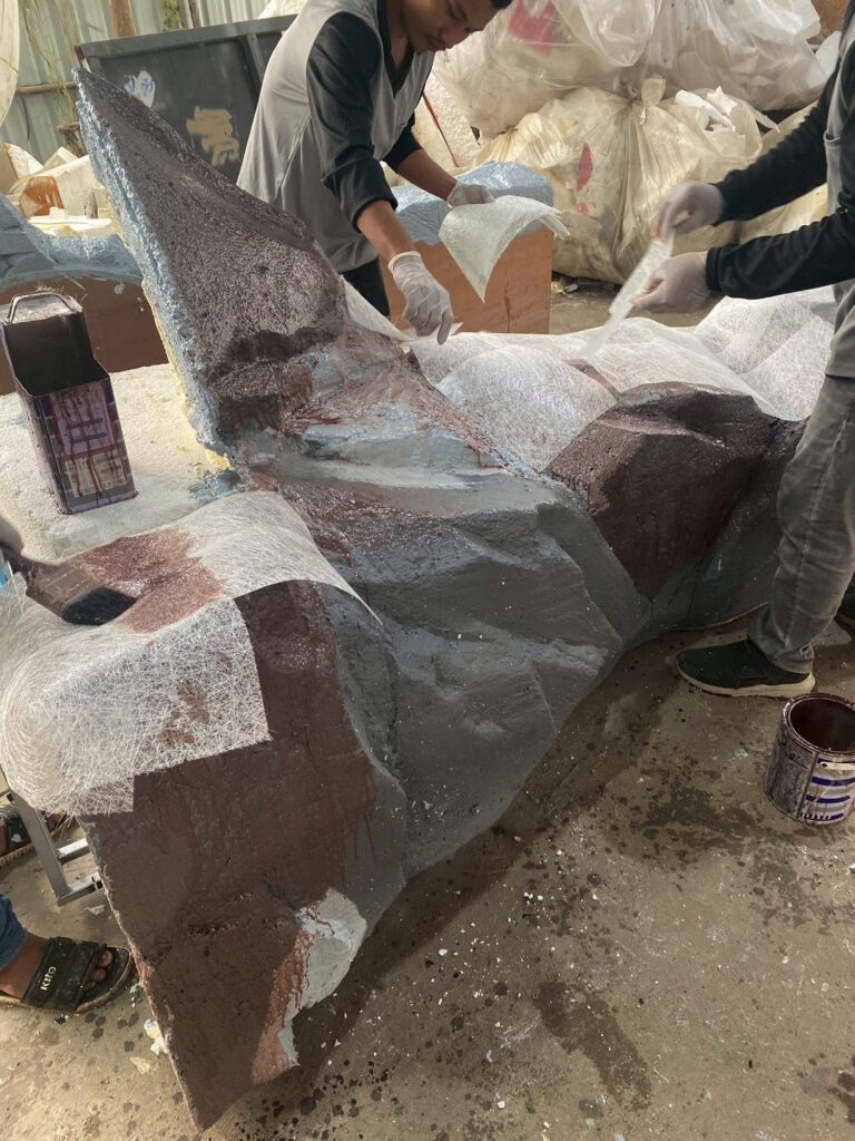 Sculpture Fabrication Thailand Sculpture Object Nine รับทำงานประติมากรรม รับผลิตงานประติมากรรม รับออกแบบงานประติมากรรม เพิ่มเสน่ห์และความผ่อนคลายให้สถานที่ ยกระดับพื้นที่ด้วยประติมากรรมหินเทียม ดีไซน์ธรรมชาติ เติมเต็มความผ่อนคลายอย่างมีสไตล์