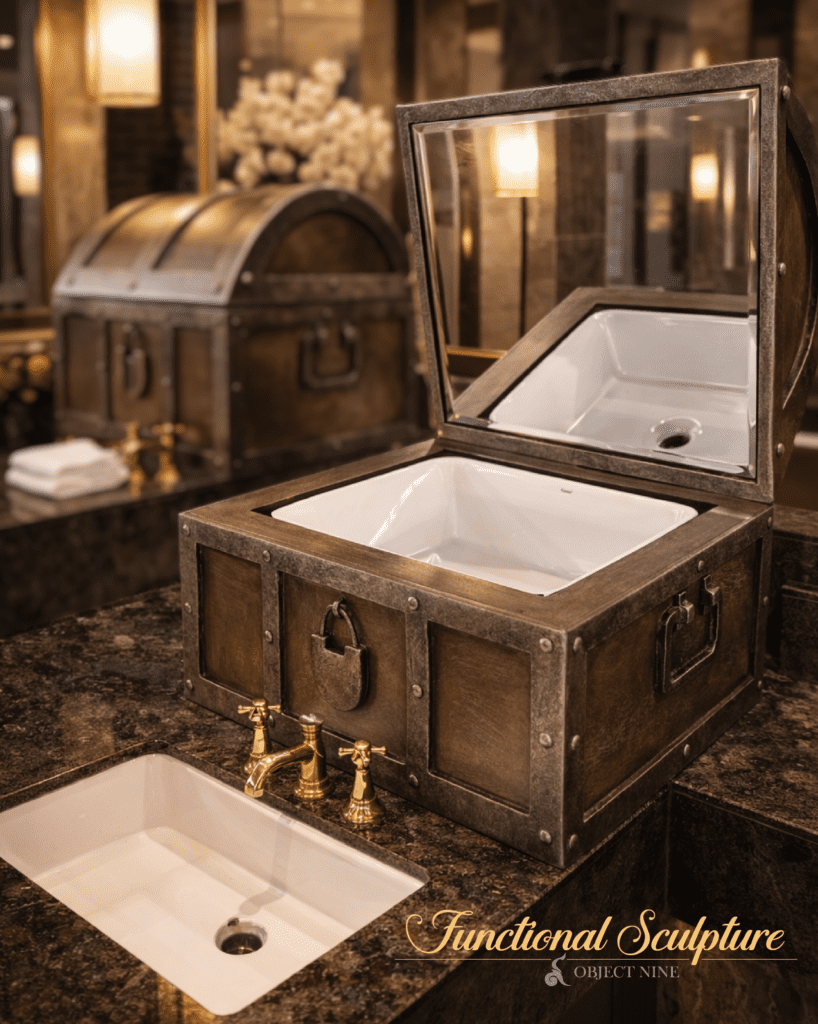 Sculpture Fabrication Thailand Sculpture Object Nine รับทำงานประติมากรรม รับผลิตงานประติมากรรม รับออกแบบงานประติมากรรม ประติมากรรมเชิงประโยชน์ใช้สอย ศิลปะที่หลอมรวมกับชีวิตประจำวัน สร้างคุณค่าให้พื้นที่และการใช้งานจริง