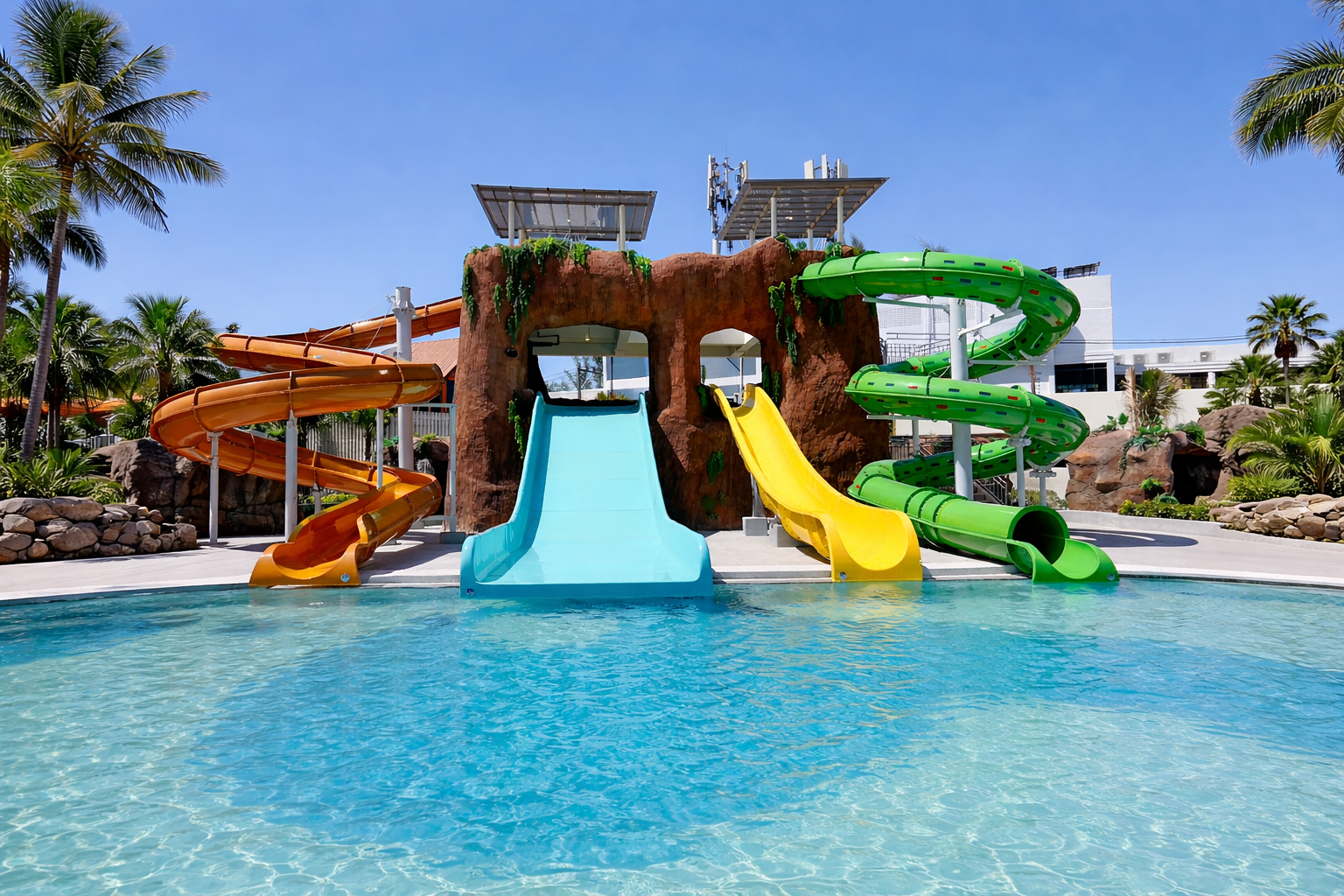 Krata Waree Object Nine Water Park Water Zone สวนน้ำ